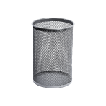 Odpadkový koš kulatý, šedý, 13 l