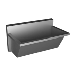 Nerezový mycí žlab lékařský, AISI 316L, délka 2250 mm