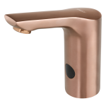 Automatická umyvadlová baterie s elektronikou ALS pro teplou a studenou vodu, rose gold matt, 6 V