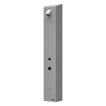 Nerezový sprchový nástěnný žetonový RFID panel - pro jednu vodu, 24 V DC
