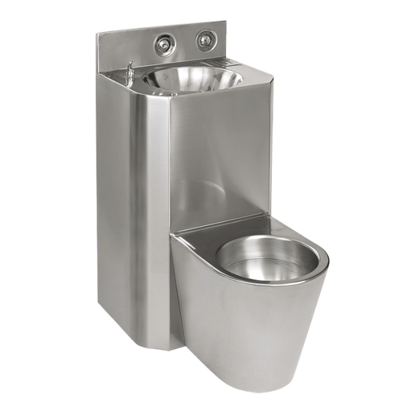WC s umyvadlem rovný, WC závěsné, závitové tyče