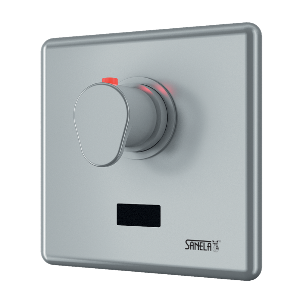 Automatické ovládání sprchy s elektronikou ALS s termostatickým ventilem pro teplou a studenou vodu, 24 V DC